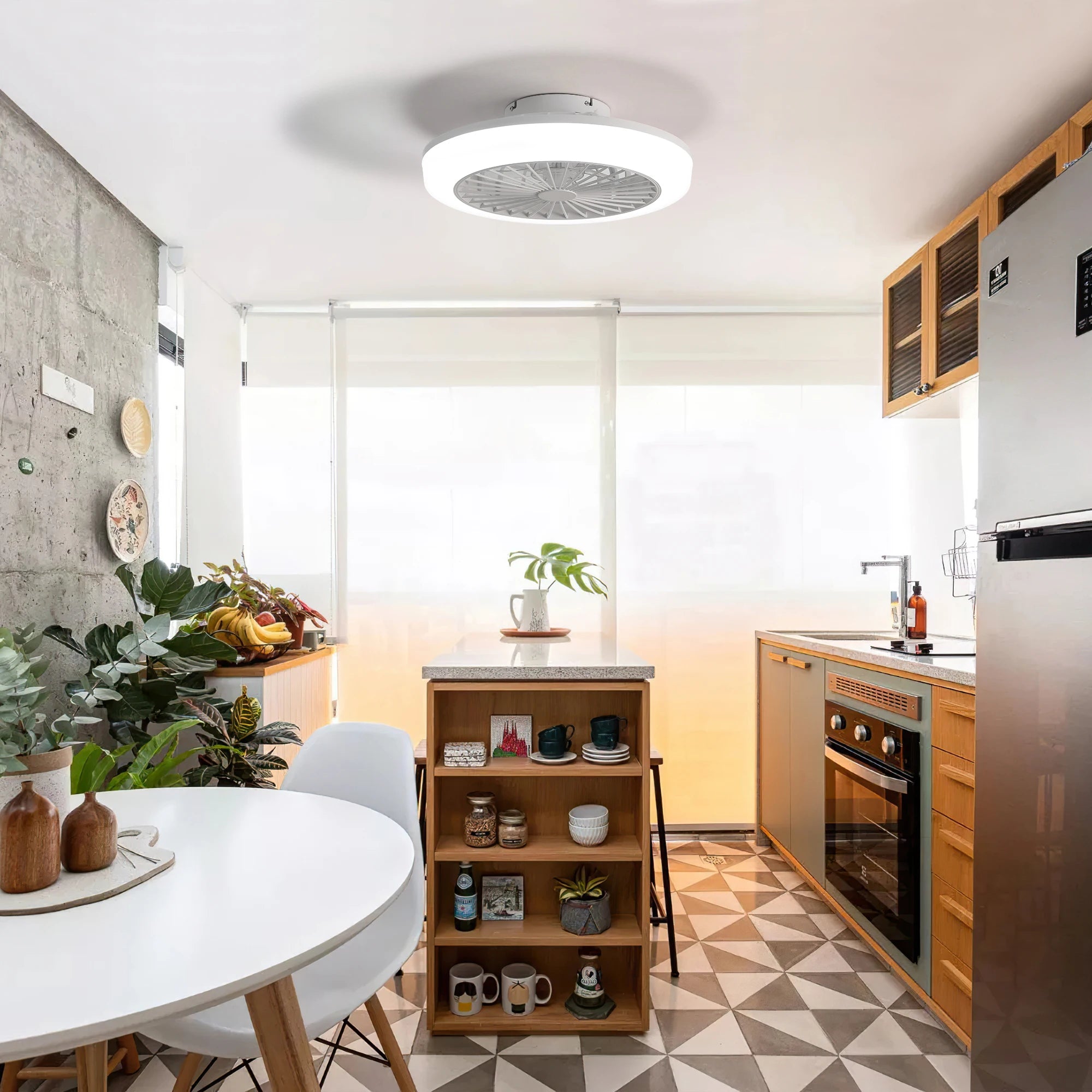 18" Modern Ceiling Fan