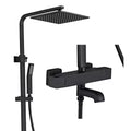 Black Brass 3-Function Shower System