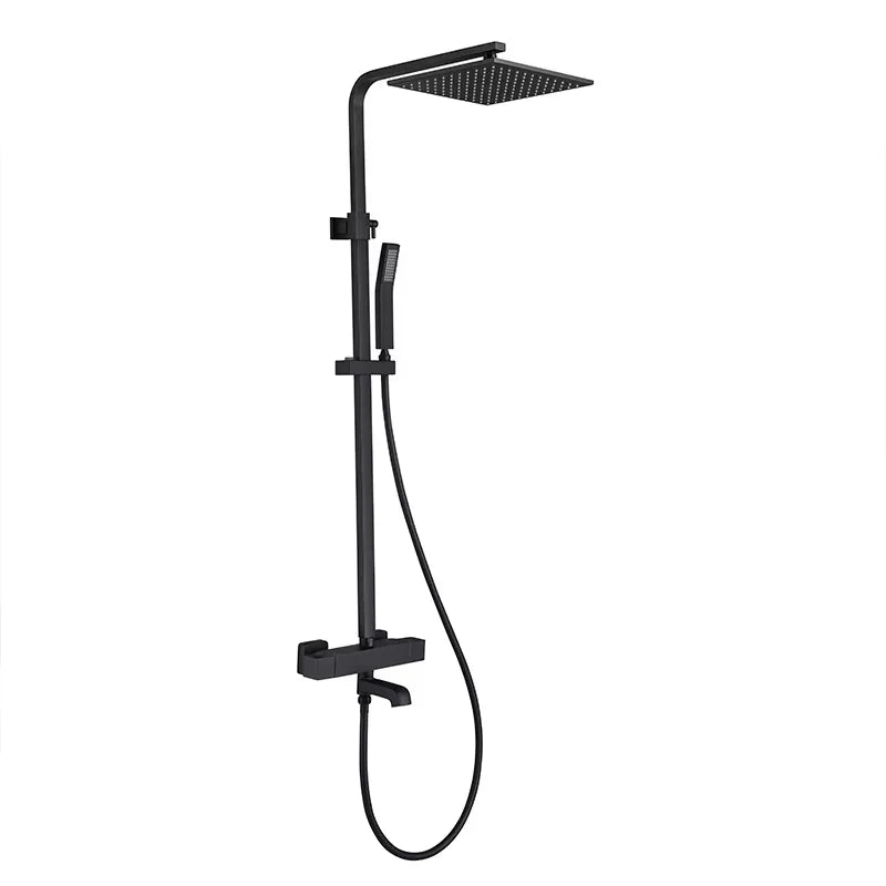 Black Brass 3-Function Shower System