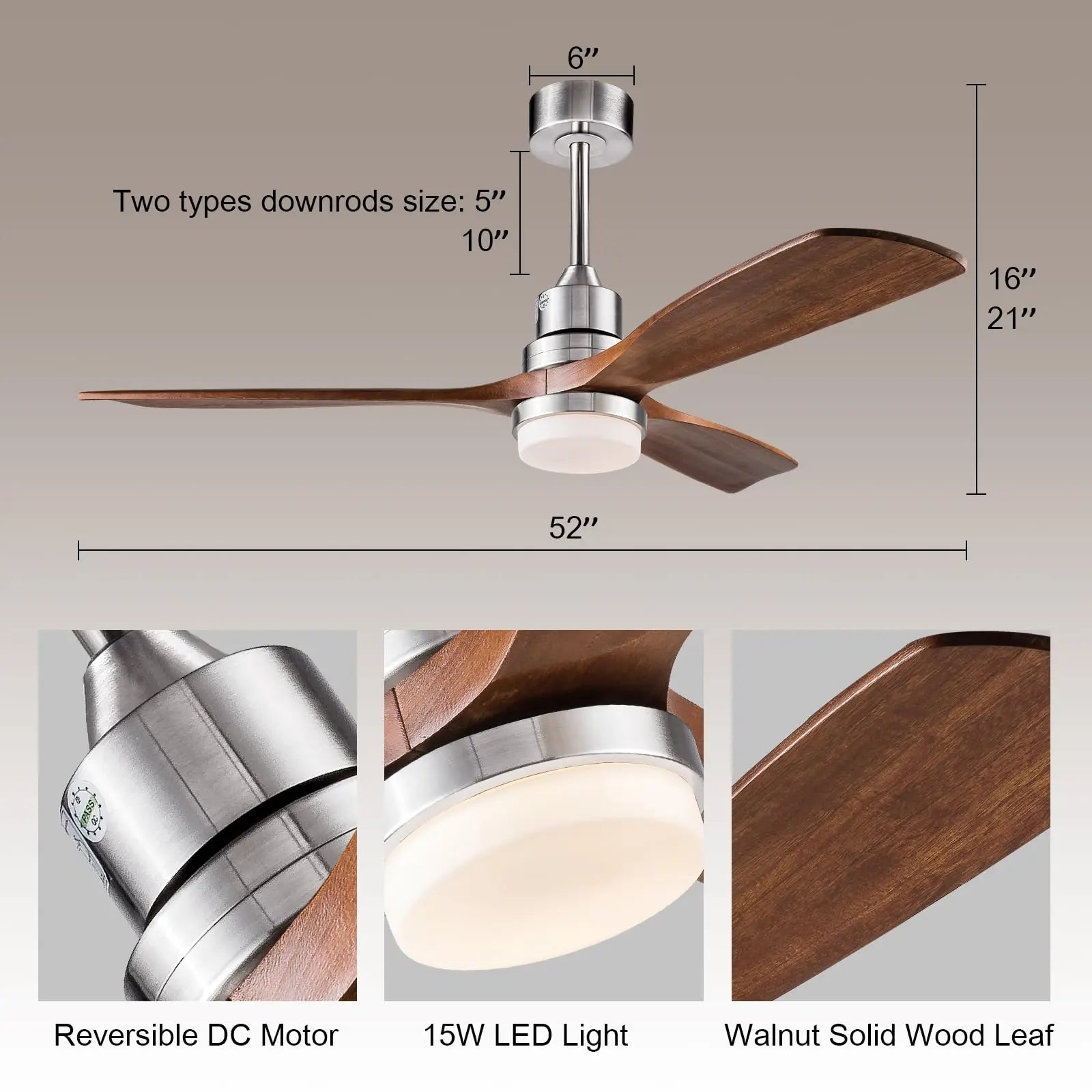 52'' Ceiling Fan