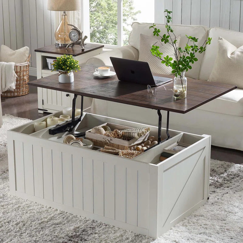 Vianor 48” Lift Top Coffee Table with Storage