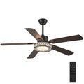 Walnut Wood Ceiling Fan