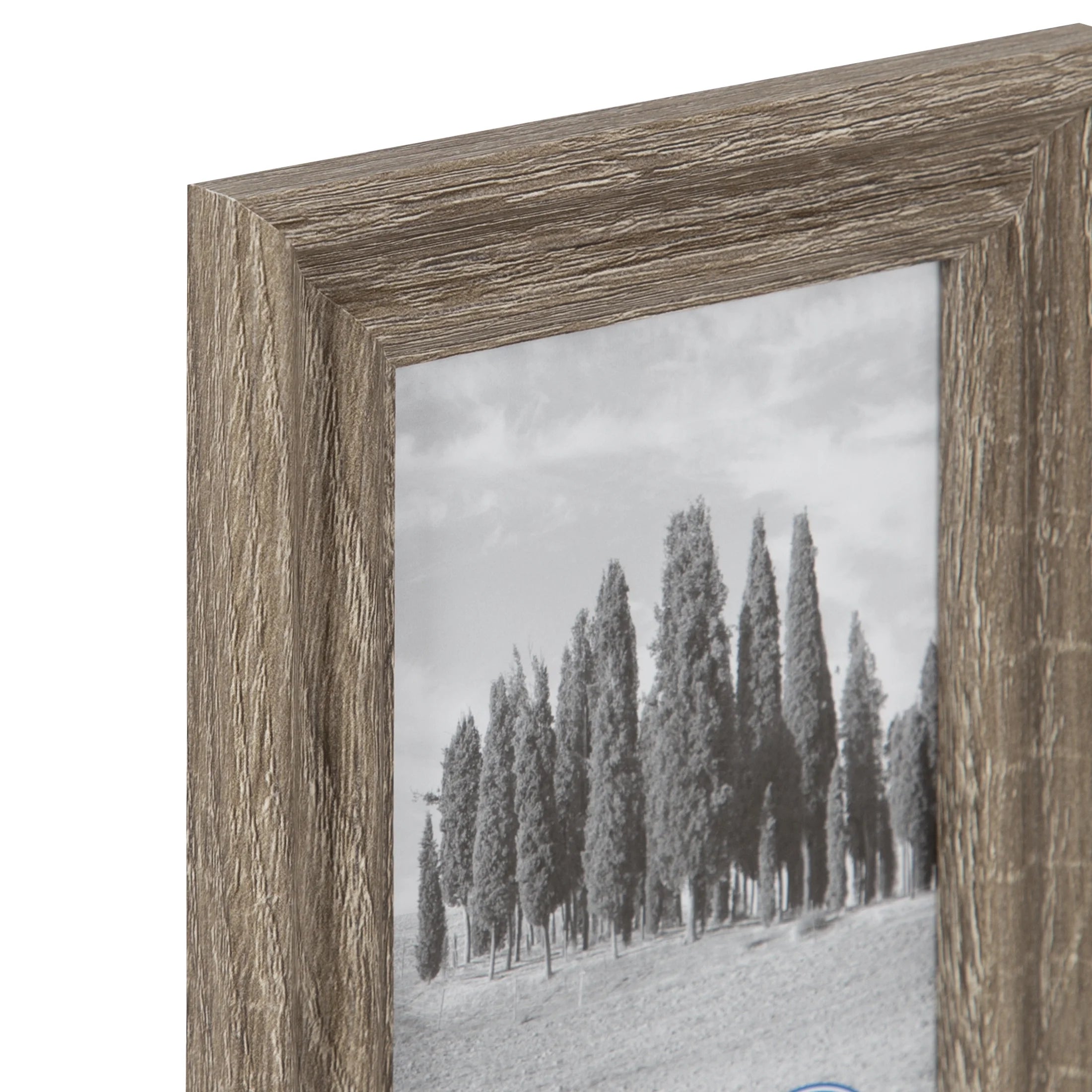4X6 Traditional Gallery Wall Picture Frame, Rustic Gray, Set of 4